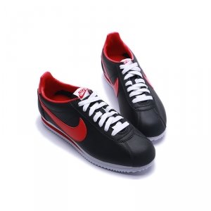 Nike Cortez (Black/Red) - (011)