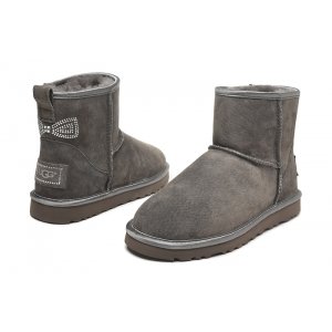 UGG Mini Crystal Bow Gray