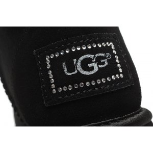 UGG Mini Crystal Bow Black