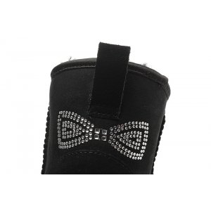 UGG Mini Crystal Bow Black