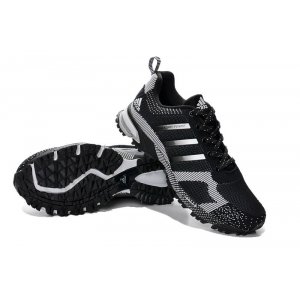 Adidas Marathon Flyknit Men (Black/Silver) (002)