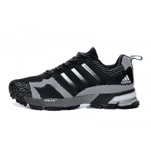 Adidas Marathon Flyknit Men (Black/Silver) (002)