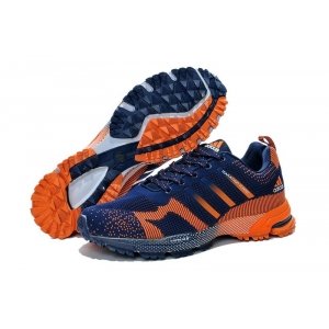 Adidas Marathon Flyknit Men (Navy/Orange) (003)