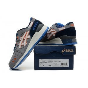 Asics Gel Lyte 3 (Charcoal/Orange/Royal) (002)