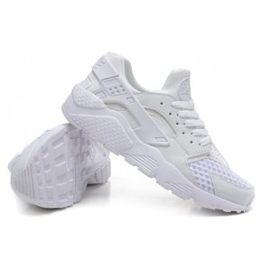 Кроссовки Nike Air Huarache (Platinum White) (001)