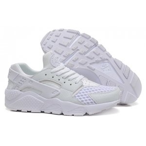 Кроссовки Nike Air Huarache (Platinum White) (001)