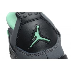Nike Air Jordan 4 Retro Women (Grey-/Jade/Gris/Jade) (001)
