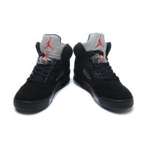 Nike Air Jordan 5 (Black/Metallic Silver/Varsity Red)