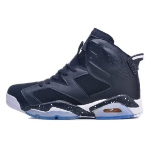 Nike Air Jordan 6 Retro Men (Dark blue/White) (006)