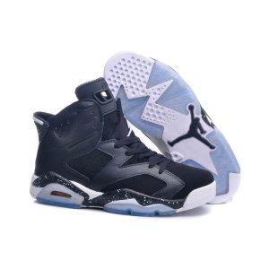 Nike Air Jordan 6 Retro Men (Dark blue/White) (006)