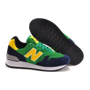 New Balance 670 (Green/Yellow/Dark Blue) (005)