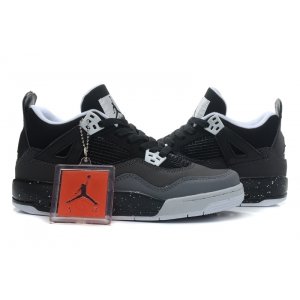 Nike Air Jordan 4 Retro Жен (Pack Stealth/Black White) (014)