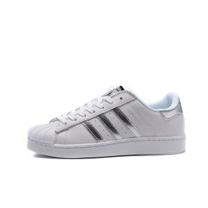 Adidas Superstar (White/silver) (006)