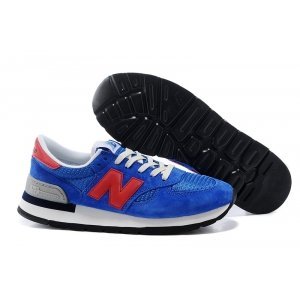 New Balance 990 Жен (Blue/Red) (003)