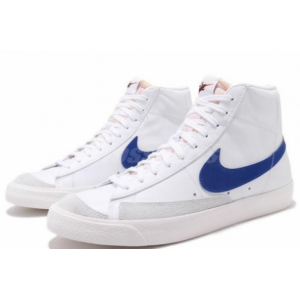 Nike Blazer Mid 77 White & Blue (037)