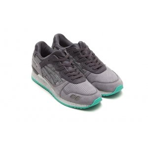 Кроссовки Asics Gel Lyte 3 Серый-Бирюзовый (014)