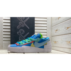 Кроссовки Nike KAWS X Sacai X Blazer Low Синий (033)