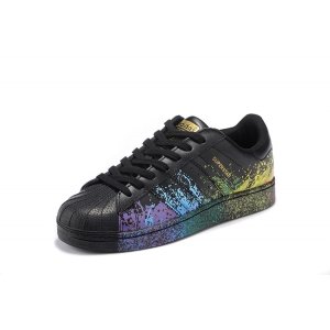 Adidas Superstar "Pride Pack" (Black/Black) (002)