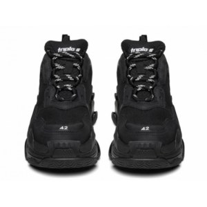 Кроссовки Balenciaga Triple S (Black) (007)