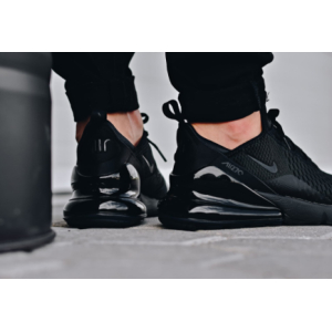 Кроссовки Nike Air Max 270 (All Black) (001)