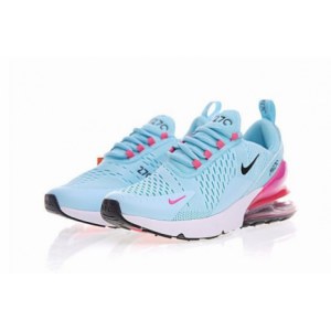Nike Air Max 270 (Blue/Pink/Black/White) (020)