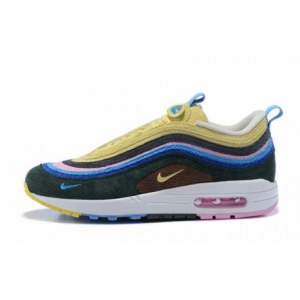 Nike Air Max 1/97 (Light Blue/Fury Lemon) (026)