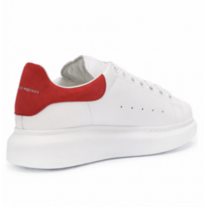 Кроссовки Alexander McQueen (White/Red) (004)