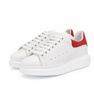 Кроссовки Alexander McQueen (White/Red) (004)