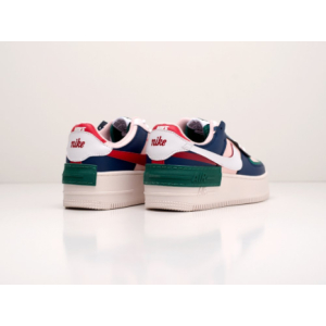 Nike Air Force 1 Shadow Mystic Navy/White-Echo Pink-Gym Red