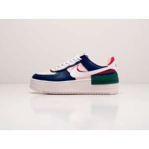 Nike Air Force 1 Shadow Mystic Navy/White-Echo Pink-Gym Red