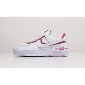 Nike Air Force 1 Shadow White/Pink (Бело-розовые)