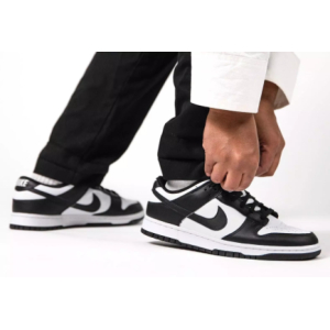 Nike SB Dunk Low Black/White (Черно-белые)