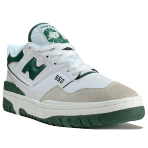 New Balance 550 (white-green/бело-зеленые)