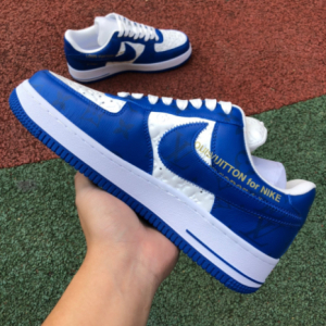 Кроссовки Nike Air Force 1 Low X Louis Vuitton White/Team Royal