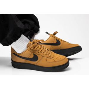 Кроссовки Nike AIR FORCE 1 LOW WHEAT BLACK