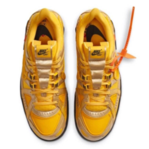 Кроссовки Nike Air Rubber Dunk University Gold желтые