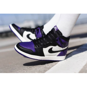 Кроссовки Nike Air Jordan 1 Retro High Court Purple