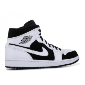 Кроссовки Nike Air Jordan 1 Retro Mid White/Black