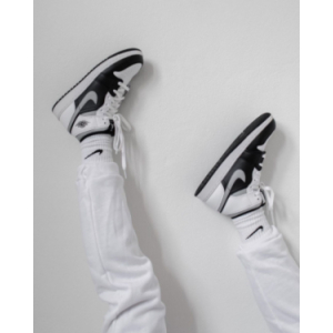 Кроссовки Nike Air Jordan 1 Mid White Shadow