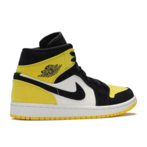 Кроссовки Nike Air Jordan 1 Retro Mid Se Yellow Toe