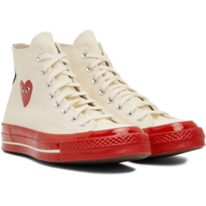 Кеды Converse Chuck 70 High Pristine Red Comme Des Garcons Play