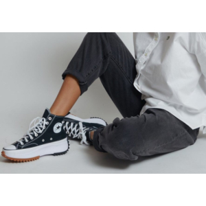 Кеды Converse Run Star Hi Black/White