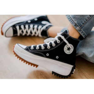 Кеды Converse Run Star Hi Black/White