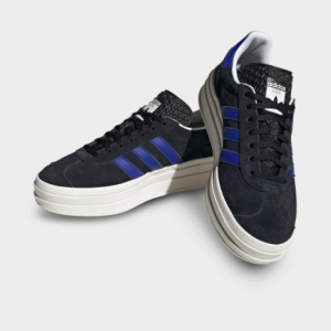 Кроссовки Adidas Gazelle Bold Black Lucid Blue