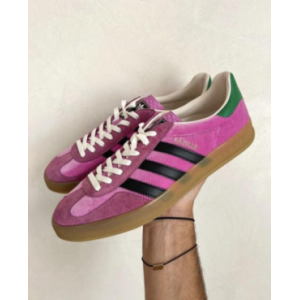 Кроссовки Adidas Gazelle X Gucci Pink Velvet