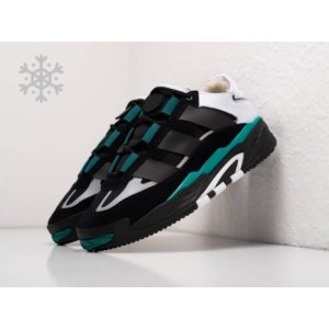 Кроссовки Adidas Niteball Black/Green Зимние