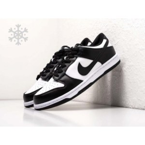 Кроссовки Nike SB Dunk Low Black/White Зимние