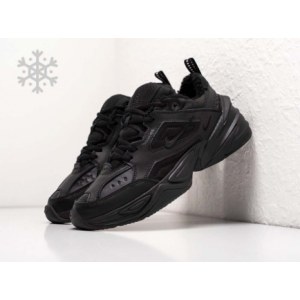 Кроссовки Nike M2k Tekno All Black Зимние