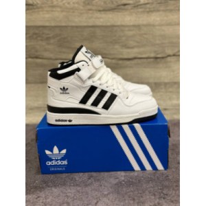 Кроссовки ADIDAS FORUM Winter white/black Зимние