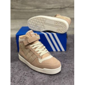 Кроссовки ADIDAS FORUM Winter suede/light brown Зимние